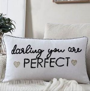 LACOURTE You'Re Perfect Decorative Pillow, 14" x 24"
